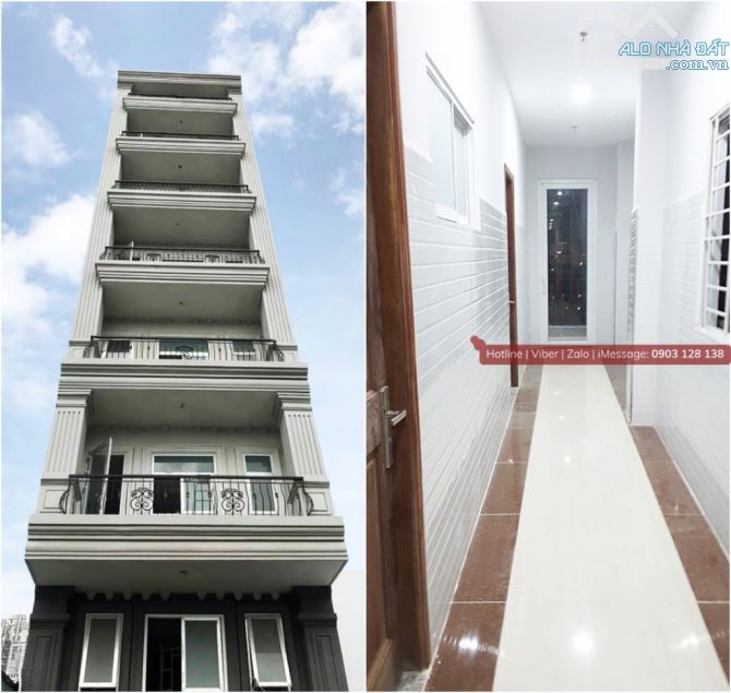 ✅Bán căn hộ dịch vụ đường số phường Tân Q7 Dt 8x22m  hầm Trệt lững7 lầu gồm 53p giá 51 Tỷ - 3