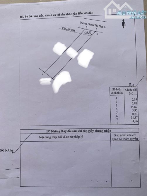 Mặt tiền đường Phạm Thị Nghĩa, ngay chợ Gia Viên. 6x34m sổ riêng, thổ cư. Đang kinh doanh - 3