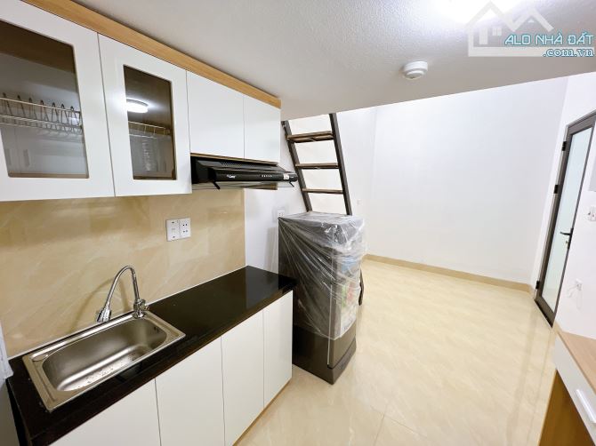 Cho Thuê Nhà Ngõ 205 Lương Thế Vinh Thanh Xuân 25m2 Studio Gác Xép Full Nội Thất Thang Máy - 1