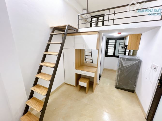 Cho Thuê Nhà Ngõ 205 Lương Thế Vinh Thanh Xuân 25m2 Studio Gác Xép Full Nội Thất Thang Máy - 6
