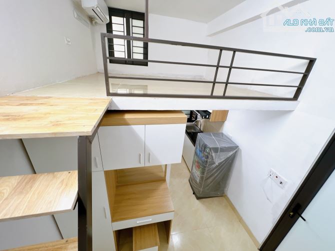Cho Thuê Nhà Ngõ 205 Lương Thế Vinh Thanh Xuân 25m2 Studio Gác Xép Full Nội Thất Thang Máy - 9