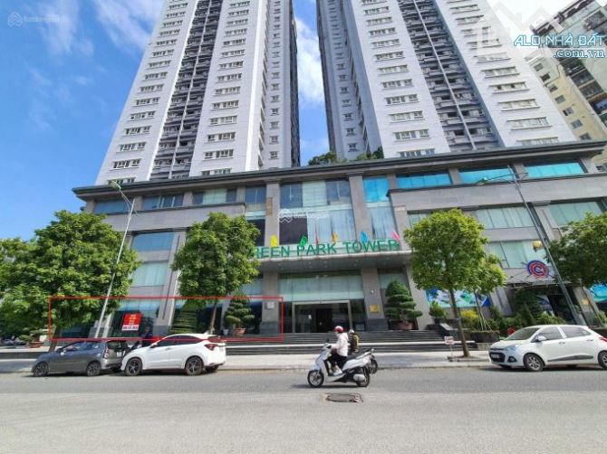 Cho thuê VP tòa Green Park Tower, Dương Đình Nghệ, Cầu Giấy. DT 133m2 - 274m2 - 400m2 - 3