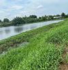 Đất mặt tiền sông Mồng Gà, Xã Long An, Cần Đước; 1000m có 300m Thổ cư