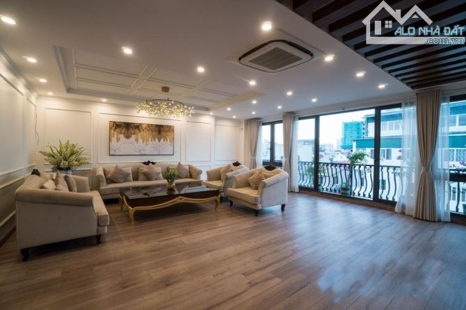Bán nhà ngõ 34 HOÀNG CẦU Đống Đa DT gần 100m2x6T thang máy, MẶT TIỀN gần 6m