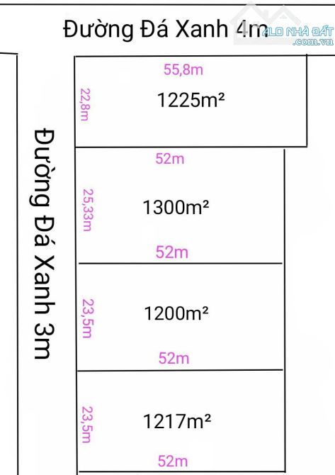 Đất Vườn 1000m2 Thạnh Hòa Bến Lức 25x52 giá 680tr đường ô tô SHR NHẬN KÝ GỬI - 4