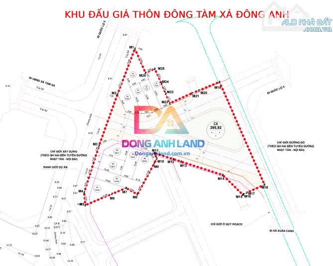 Đất đấu giá Thôn Đông, Xã Tàm Xá, huyện Đông Anh, TP Hà Nội - 7