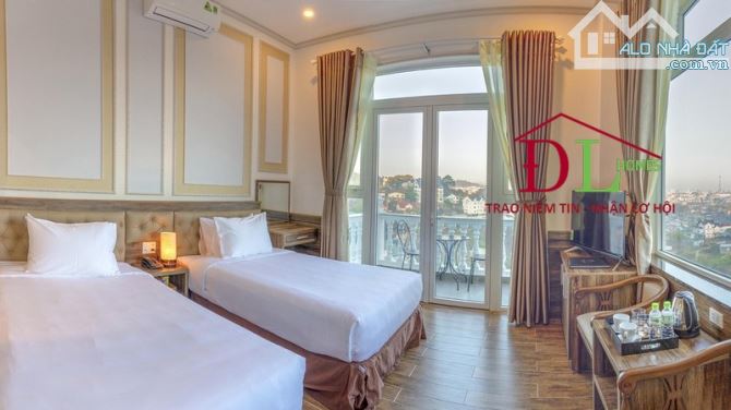 Khách sạn VIP đẹp nhất mặt tiền Đống Đa Đà Lạt 883m2 66 phòng hđ thuê 3,8 tỷ/năm - 11