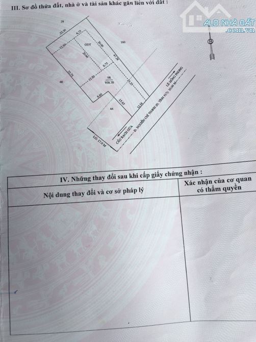 Bán Nền 958m Mặt Tiền Đường Nguyễn Chí Thanh, P.Trà Nóc, Q.Bình Thuỷ, Tp Cần Thơ. - 3