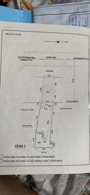 Bán nhà cấp 4 MT Quốc Lộ 50 - 5.06m x 30m/2 -  NỞ HẬU 7.8 M -123M.2-XÃ PHONG PHÚ - 2