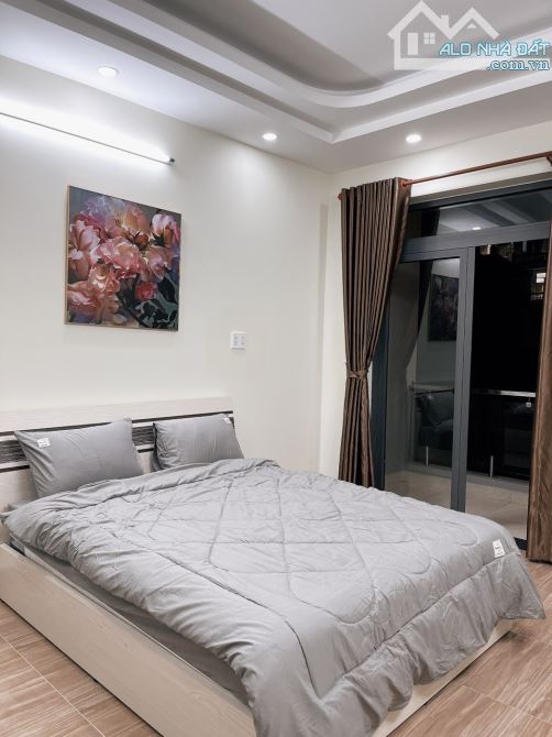 Bán CHDV Lê Văn Thọ, P.9, GV. 90m2, 5 tầng, 15P, đct 35tr/th, xe hơi vào nhà, giá 9,5ty TL - 5