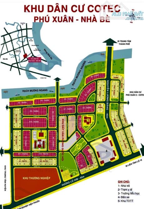 Anh Quý - bán gấp lô đất sổ riêng đường 12m - KDC Phú Xuân, DT: 5x20m 100m2, giá 3.3 tỷ - 3