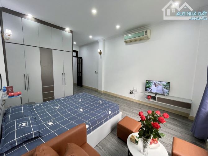 Cho Thuê CCMN 603 Lạc Long Quân Tây Hồ 40m2 Studio,Full Nội Thất Thang Máy Đi Bộ Ra Hồ Tây - 4