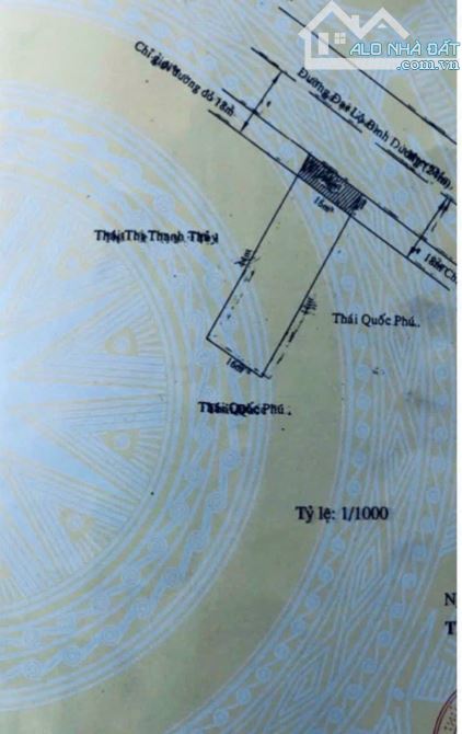 Bán Gấp đất MT Đại Lộ Bình Dương,Phú Thọ, Thủ Dầu Một, Bình Dương DT 1.400m2. - 1