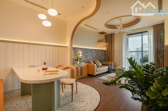 Cho thuê căn hộ 5 sao Hongkong Tower cạnh trường GTVT  2 ngủ siêu đẹp giá chỉ 15tr/ tháng - 2