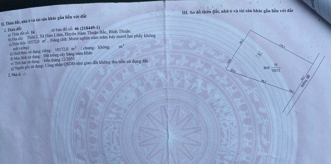 Bán đất thôn 2 hàm liêm 1 ha giá 2,1 tỷ đường xe tải - 4