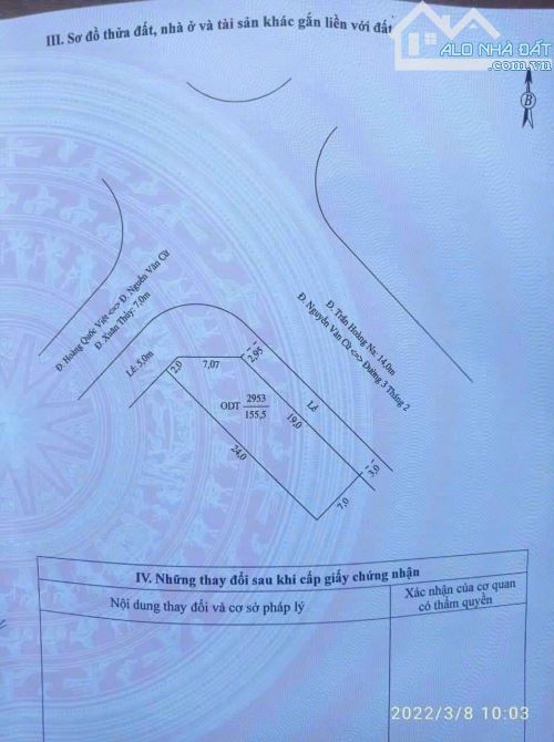 Nhà Góc 2 Mặt Tiền Đường TRẦN HOÀNG NA Cần Thơ Giá 20 tỷ Cách Đuòng Nguyễn Văn Cừ 60m