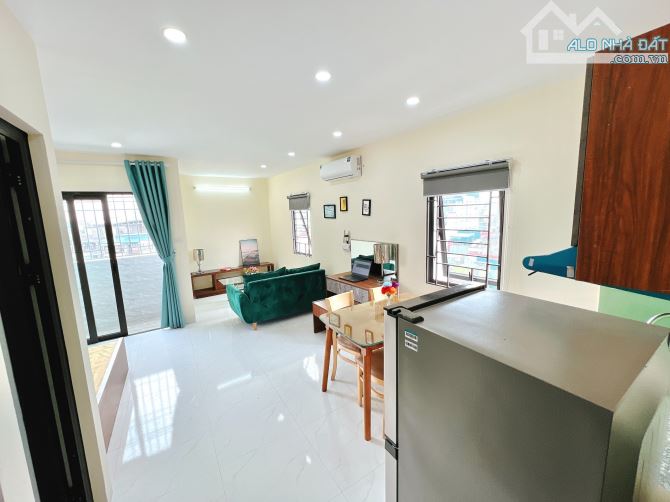 Cho Thuê CCMN Phòng Studio 30m2 Gác Xép Ngõ 22 Trung Tả Đống Đa, Full Nội Thất , Thang Máy - 3