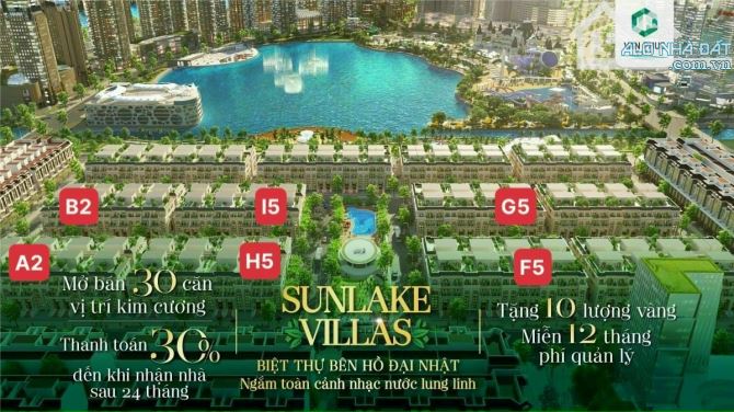 Vạn Phúc City - cần tiền chuyển nhượng biệt thự Sunlake (DT: 7mx23m - 5 tầng) giá 31 tỷ - 4