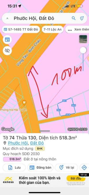 Phước Hội - Đất Đỏ - BRVT - cách biển Phước Hải chỉ 1.5km - 4