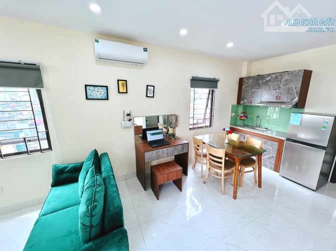 Cho Thuê CCMN Phòng Studio 30m2 Gác Xép Ngõ 22 Trung Tả Đống Đa, Full Nội Thất , Thang Máy - 4