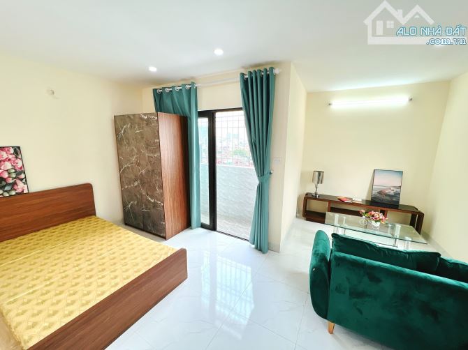 Cho Thuê CCMN Phòng Studio 30m2 Gác Xép Ngõ 22 Trung Tả Đống Đa, Full Nội Thất , Thang Máy - 7