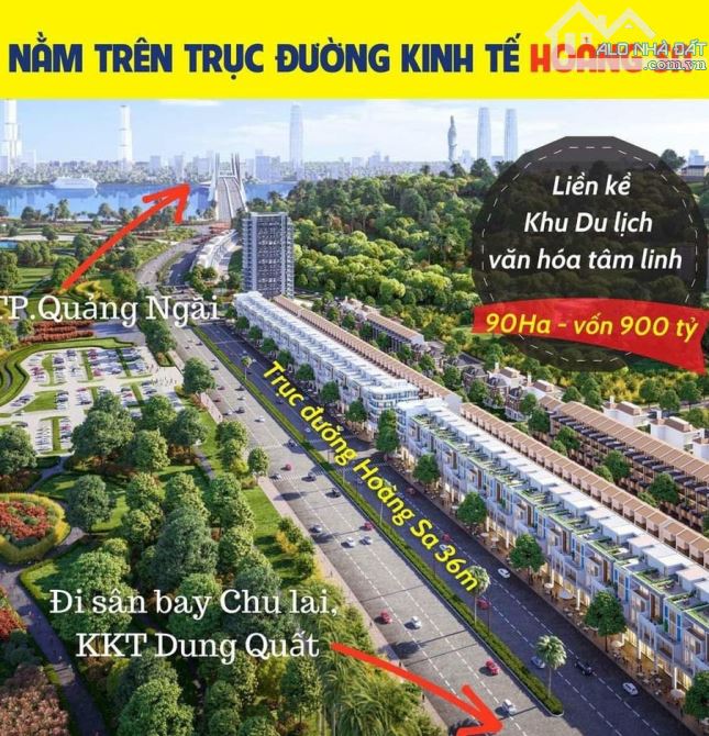 Bán đất mặt tiền đường Biển Hoàng Sa - Mỹ Trà Mỹ Khê rộng 36m, ngang 6m, DT 140m2, sổ hồng