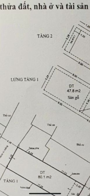 Chiều ngang: 6,28 - Chiều dài: 11,5 tỷ - 3