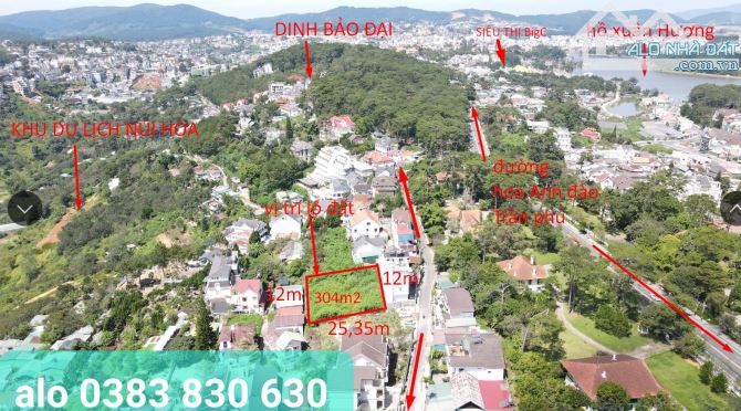 Cần bán đất khu vực phường 10 thành phố Đà Lạt - 2