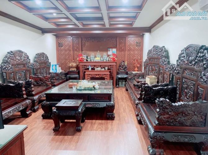 MẶT PHỐ BÙI HUY BÍCH ĐỐI DIỆN QUẬN ỦY VỈA HÈ 7M 6 tầng thang máy 68m mt 5m chỉ 14 tỷ. - 1
