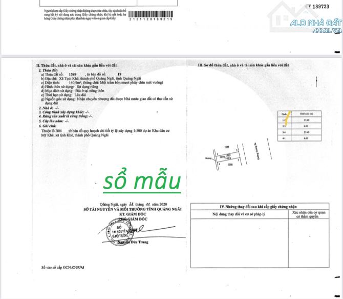 Đất Tịnh Khê mặt tiền đường Mỹ Trà Mỹ Khê giá rẻ, sổ hồng sẵn - 4