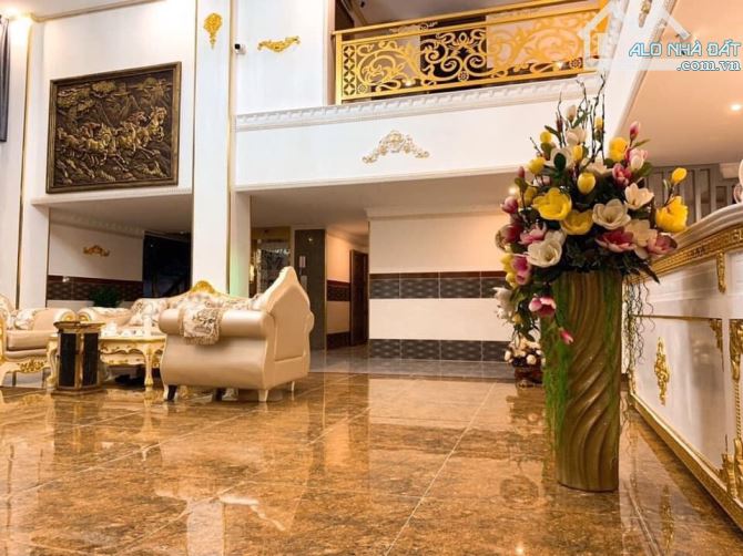 BÁN TÒA NHÀ KHÁCH SẠN, CHDV 980M2, 9TẦNG, 112P, DT KHỦNG, NGỘP BANK BÁN NHANH GIÁ TỐT - 1