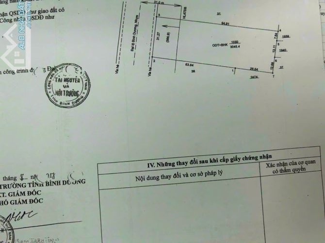 Bán đất (3.045m2) MT QL13 Tân Định, Bến Cát, Bình Dương - 2