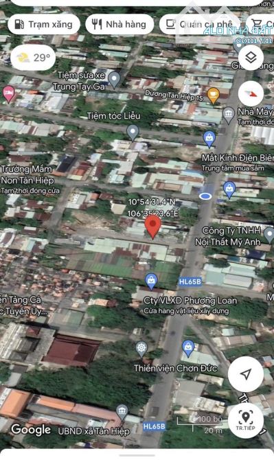 Bán lô đất thổ cư 3500m2 mặt tiền Dương Công Khi - 2