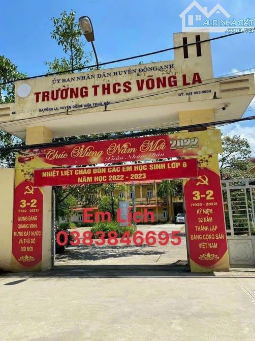 BÁN NHÀ MẶT ĐƯỜNG KINH DOANH SÁP MAI VÕNG LA ĐÔNG ANH HÀ NỘI CHỈ NHỈNH 6 TỶ 7 - 2