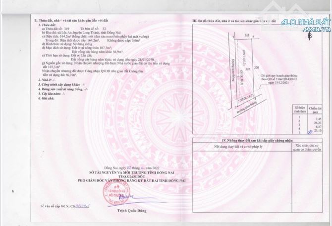 CẦN BÁN GẤP LÔ GÓC 2 MẶT TIỀN SIÊU ĐẸP, 164m2 SỔ SẴN, GIÁ NGỘP 2 TỶ - 2