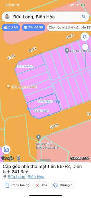 Cặp góc nhà thô 1 trệt 3 lầu, đẹp nhất khu dân cư Bửu Long 3; 242m2 giá tốt đầu tư lâu dài - 6