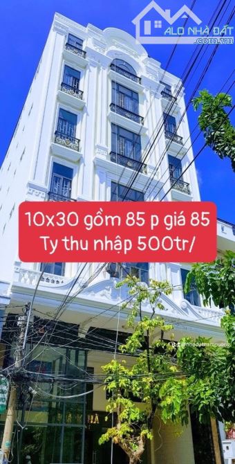 Căn hộ Dịch Vụ .kế Đường Nguyễn Thị Thập Q7. Dt: 10x30m hầm trệt lững 6 lầu - 1