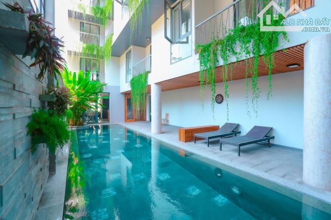 Bán Biệt Thự Boutique 5 tầng có hồ bơi mặt tiền đường Lê Mạnh Trinh sát biển - 2