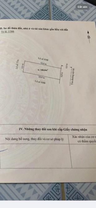 Bán đất ở đường Máng Nước Vân Tra An Đồng,108 m2,2,35 tỷ