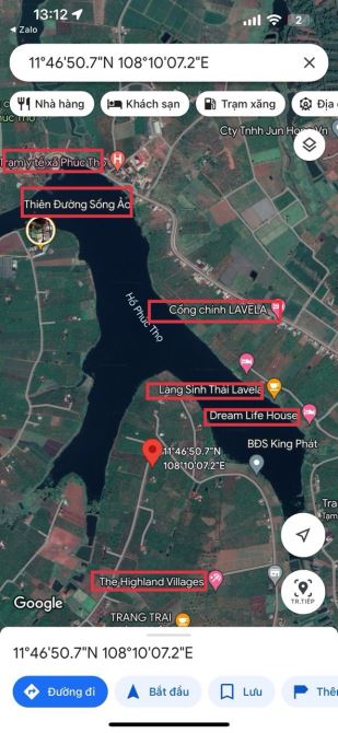 Đất view hồ Phúc Thọ - Lâm Đồng sẵn 300m thổ cư - 12