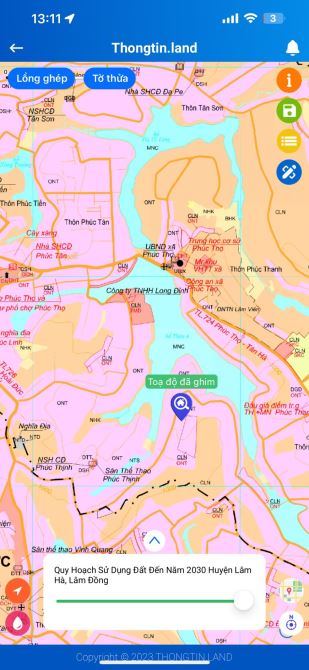 Đất view hồ Phúc Thọ - Lâm Đồng sẵn 300m thổ cư - 3