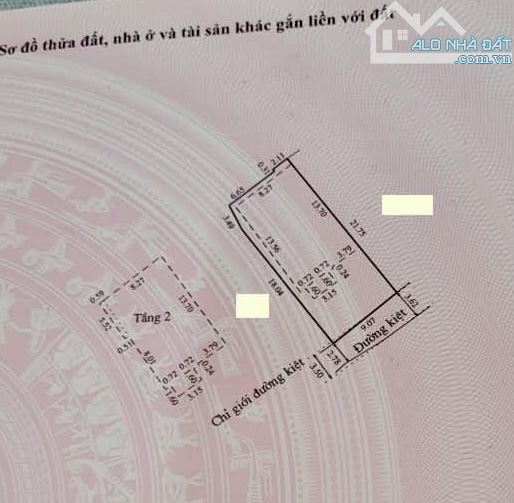 BIỆT THỰ AN ĐÔNG CÁCH ĐƯỜNG AN DƯƠNG VƯƠNG 30M 👉 GỒM 2 TẦNG ĐỔ 2 MÊ NGANG 9M, 4 PN - 5