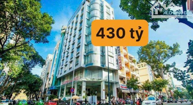 BÁN KHÁCH SẠN QUẬN 1 CĂN GÓC LÊ THÁNH TÔN-LÊ ANH XUÂN, DT: 8,5X22M NỞ HẬU 12M HẦM 12 TẦNG