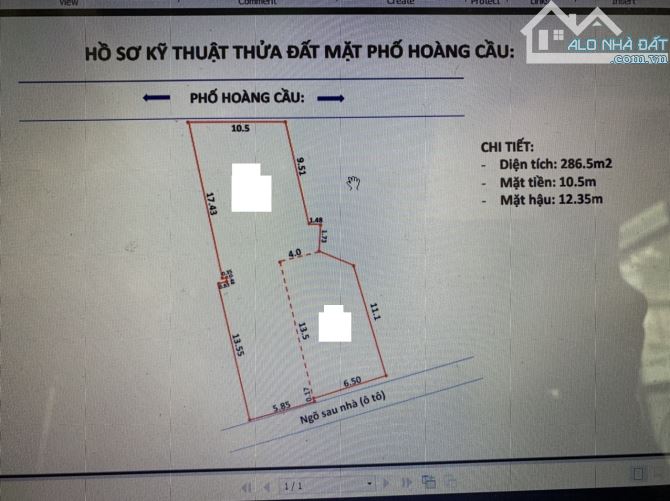 Bán nhà mặt phố Hoàng Cầu-Phường Ô Chợ Dừa-Đống Đa-Hà Nội 287m2x8T, mặt tiền 10m, 122 tỷ - 6