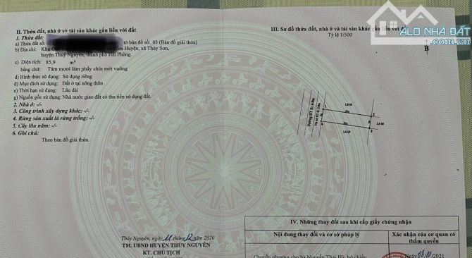 ‼️‼️ Bán đất tại KĐT Cửa Trại - diện tích 85,9m 👉 giá chỉ 4,3xx tỷ 😱 - 1