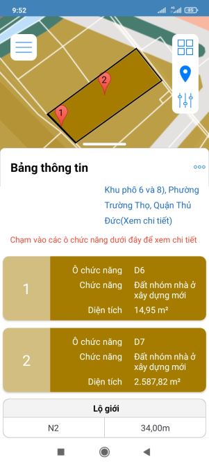 LÔ ĐẤT 2400M2 CHO NHÀ ĐẦU TƯ- TRƯỜNG THỌ- THỦ ĐỨC. 👉 15 Triệu /m2 (TL) - 1