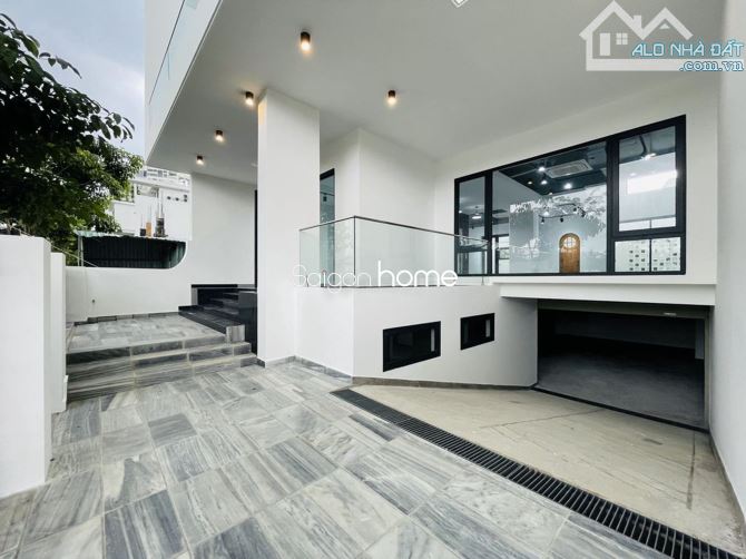 Cho Thuê Tòa Nhà Villa Mystery Trung tâm Q Hầm 4 lầu trống suốt 800m2 có thang máy - 3