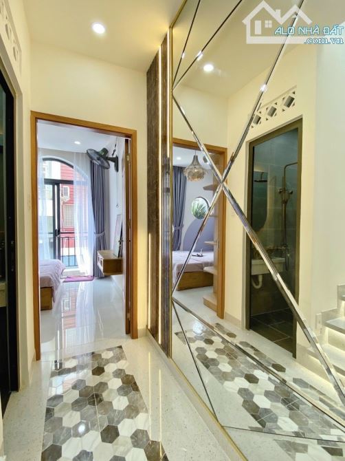 Nhà Full Nội Thất💦Hẻm Xe Hơi Quang Trung Phường 11💦5x22 m 4 Lầu 5 PN.6WC=28 Triệu - 1