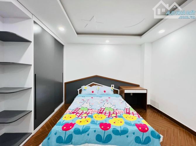 Nhà Full Nội Thất💦Hẻm Xe Hơi Quang Trung Phường 11💦5x22 m 4 Lầu 5 PN.6WC=28 Triệu - 14