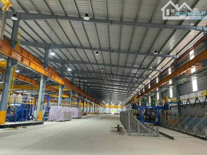 [ms724] - BÁN XƯỞNG 8500m2, xây dựng 5500m2, TẠI ĐỨC HOÀ, LONG AN- CÓ PALANG CẨU HÀNG - 1